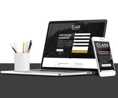 Landing Page Class Construções Landing Page Class Construções